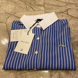 Miu Miu Women's Casual Blouse Shirt